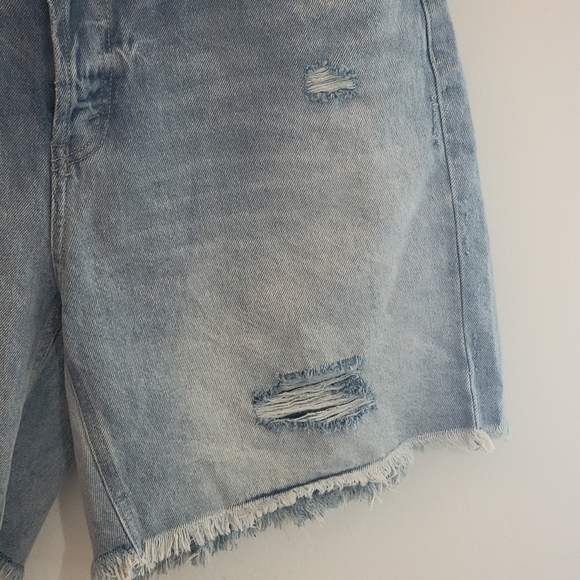 Wild Fable High Rise Bermuda Jean shorts - Picture 7 of 10